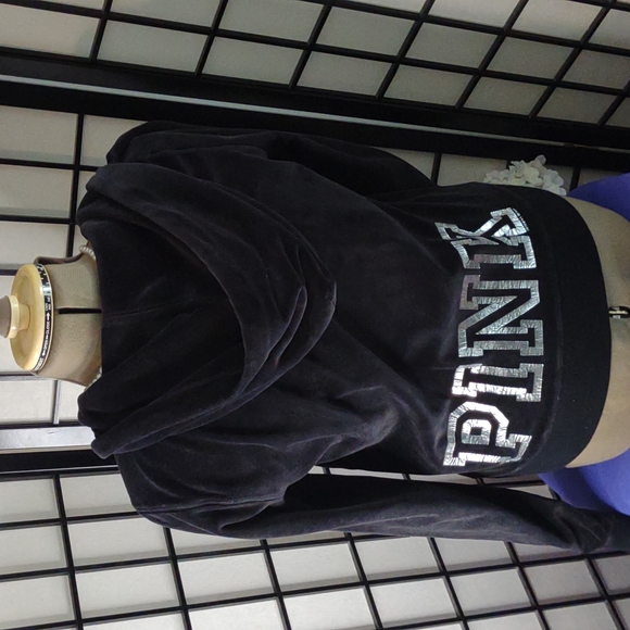 PINK Black jacket/pants set 😍💕 - Picture 2 of 10